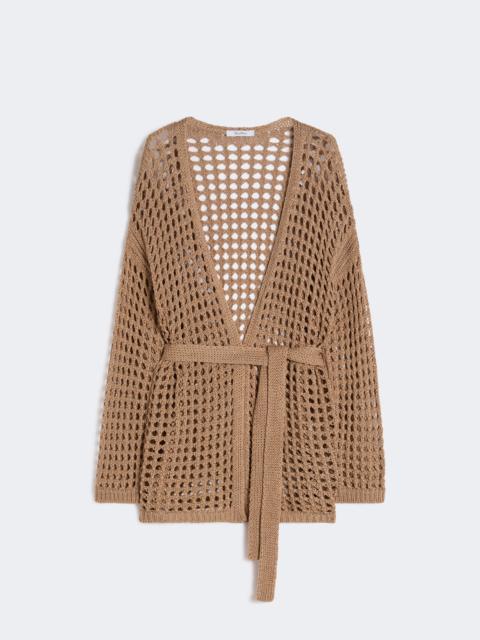 Max Mara Mesh cotton cardigan - DESERT