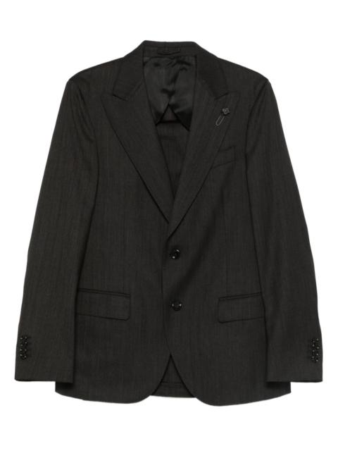 LARDINI cotton single-breasted suit