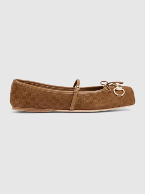 GUCCI Women's Gucci Horsebit ballet flat