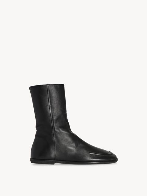 The Row Canal Boot in Leather