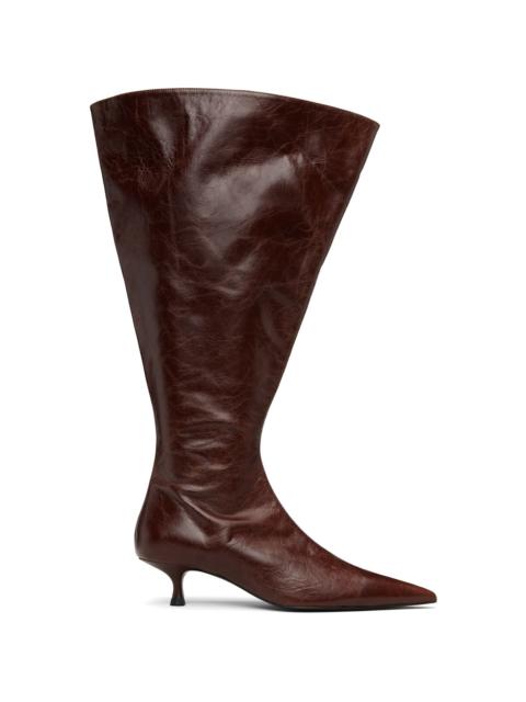 ABRA Brown Flare Boots