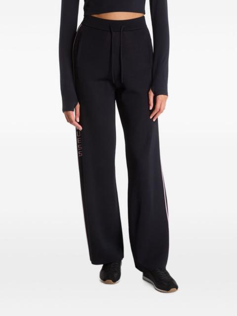 GUESS USA logo-embroidered side-stripe track pants
