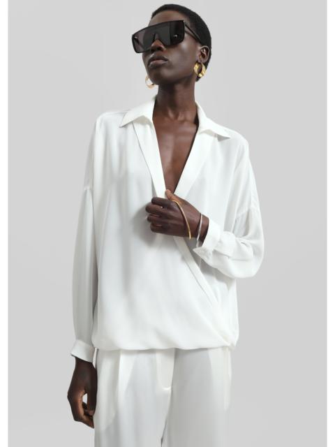The Frankie Shop Roseau Blouse - White