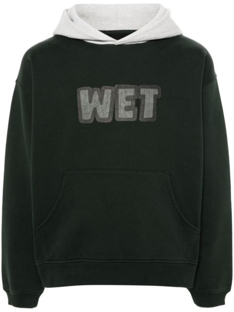 ERL text-print hoodie