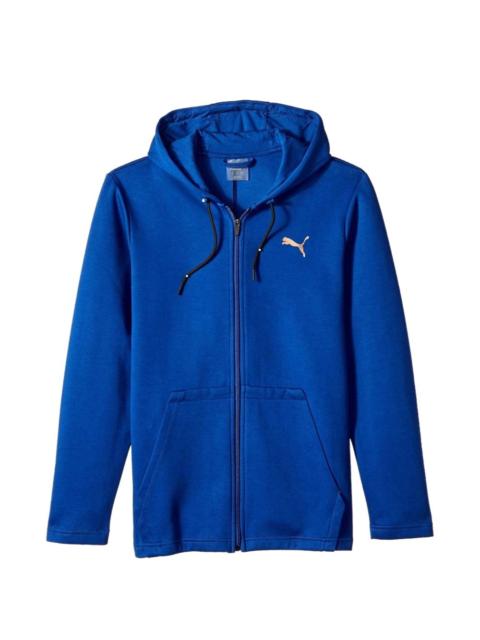 PUMA hooded zip-up track jacket