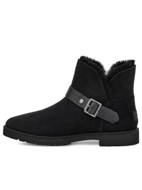 UGG (WMNS) UGG Romely Short Buckle Boot 'Black' 1132993-BLK