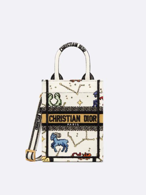 Dior Mini Dior Book Tote Phone Bag