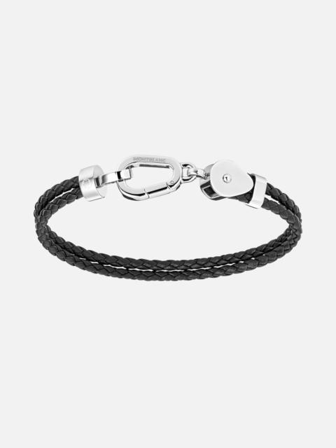 Montblanc Wrap Me Bracelet Duo Leather and Steel