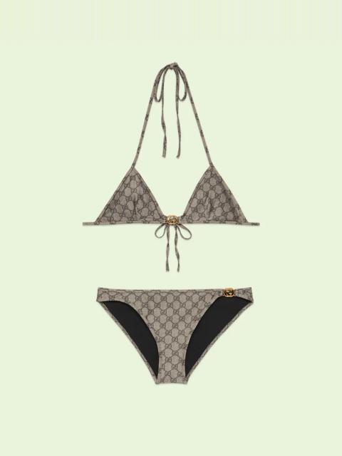 GUCCI Gg stretch jersey bikini | wananluxury | REVERSIBLE