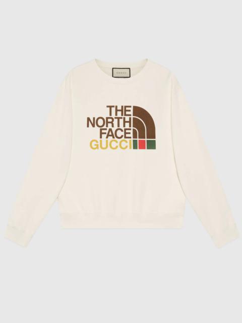 The North Face x Gucci cotton sweatshirt