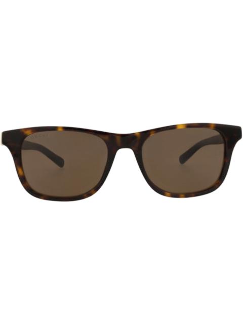 GUCCI Gucci Square-Frame Recycled Acetate Sunglasses Havana Havana Brown (GG1671S-30015460-006)