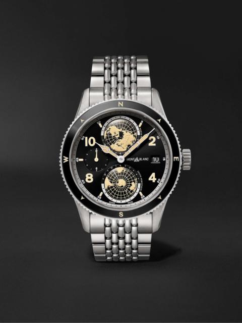 1858 Geosphere Automatic 42mm Stainless Steel Watch, Ref. No. 	125872