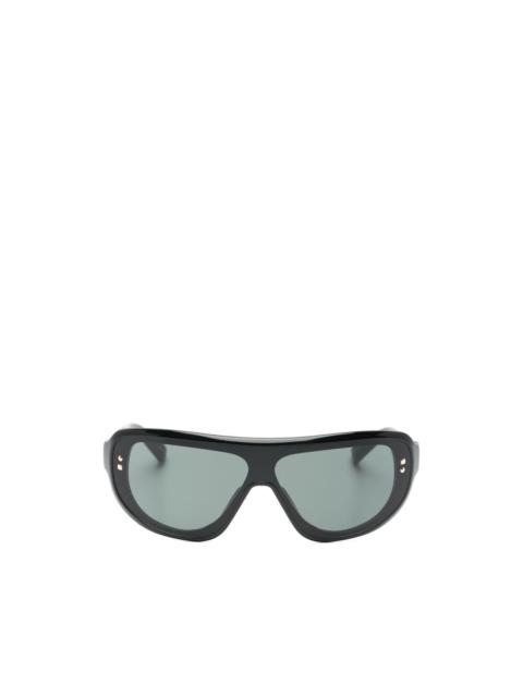 JACQUEMUS geometric-frame sunglasses