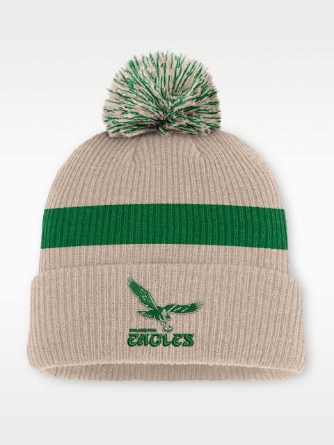 Nike Philadelphia Eagles Rewind Peak Men's Nike NFL Cuffed Pom Beanie