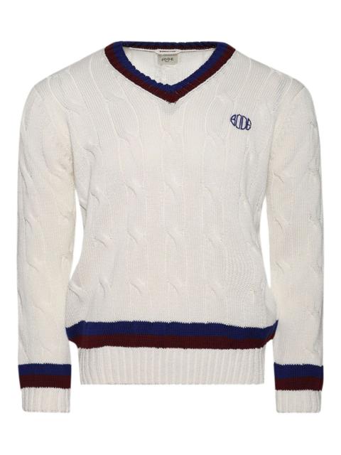 BODE Tennis cotton sweater