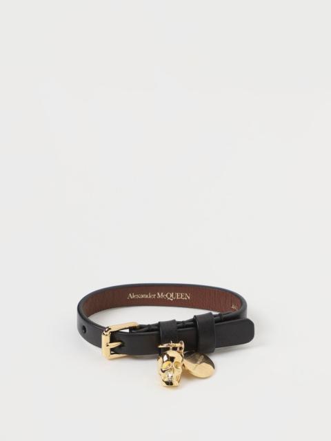 Alexander McQueen bracelet in smooth leather