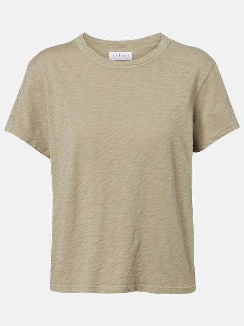 velvet Marika cotton jersey T-shirt