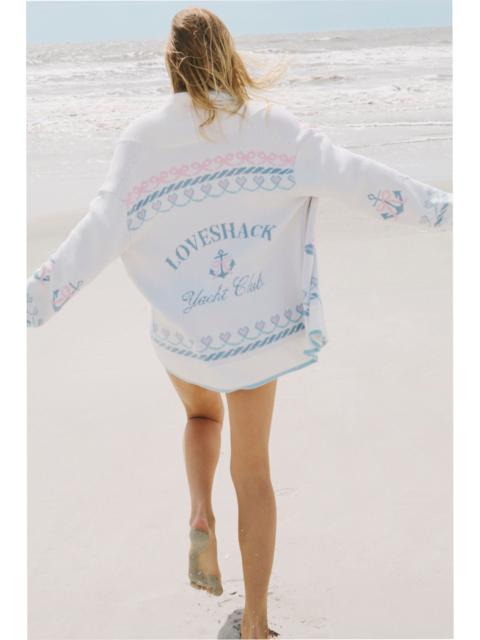LoveShackFancy Aribella Yacht Club Cardigan