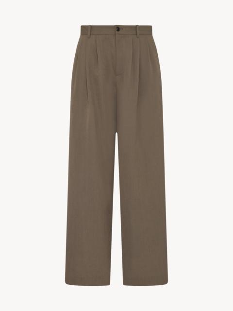 The Row Rufus Pant in Polyester and Virgin Wool