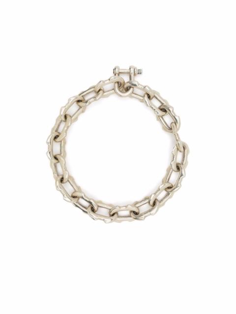 Parts of Four charm-chain choker necklace