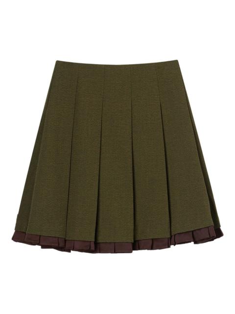 SHUSHU/TONG pleated mini skirt