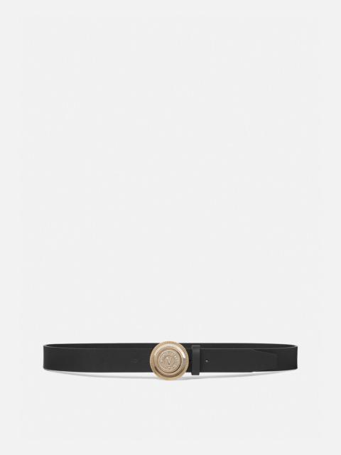 VERSACE JEANS COUTURE V-Emblem Round Belt