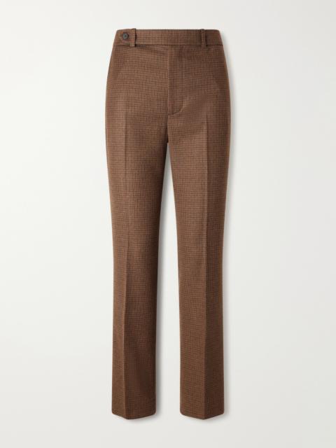 Polo Ralph Lauren Houndstooth Cotton-blend Straight-leg Pants