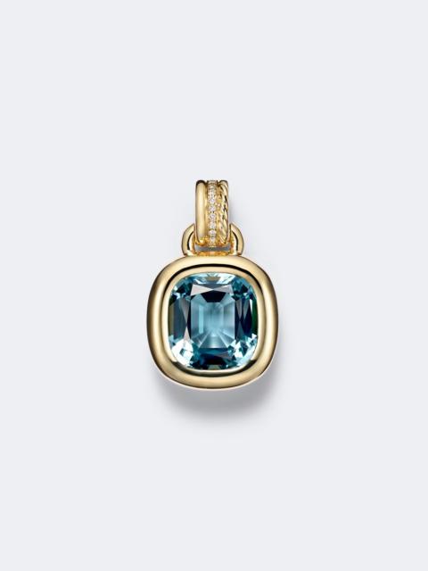 DAVID YURMAN DY Mercer® 18kt gold pendant with topaz and diamonds