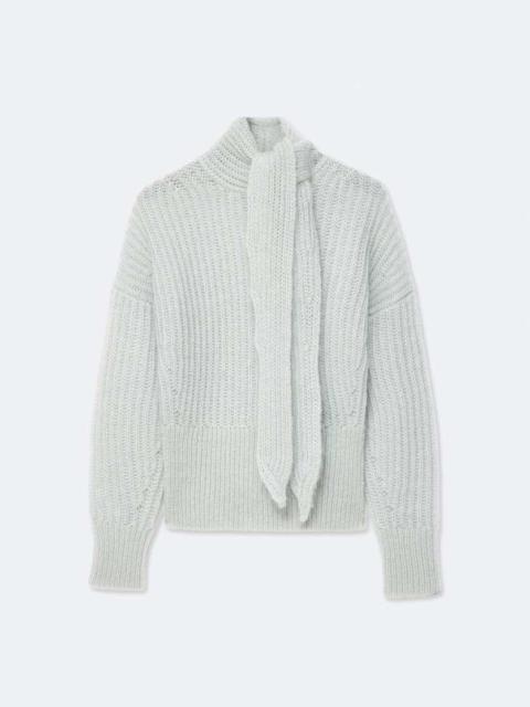 ALLSAINTS ETTY BOW-DETAIL KNITTED SWEATER