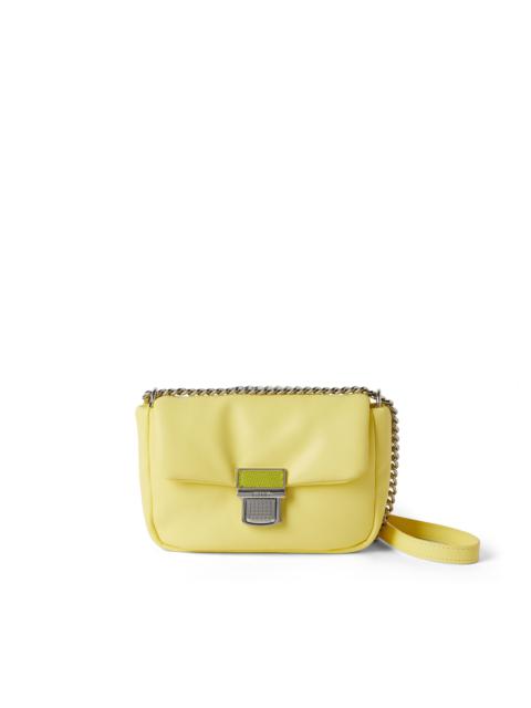 MSGM Puffer handbag with snap