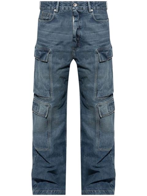 DOUBLE CARGO JEANS WASHED
