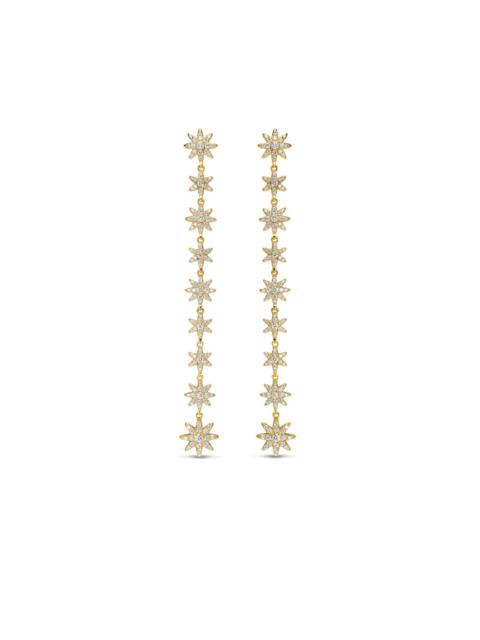 DAVID YURMAN Women's Starburst Drop Earrings in 18K Yellow Gold with Diamonds, 70.9MM - Diamond