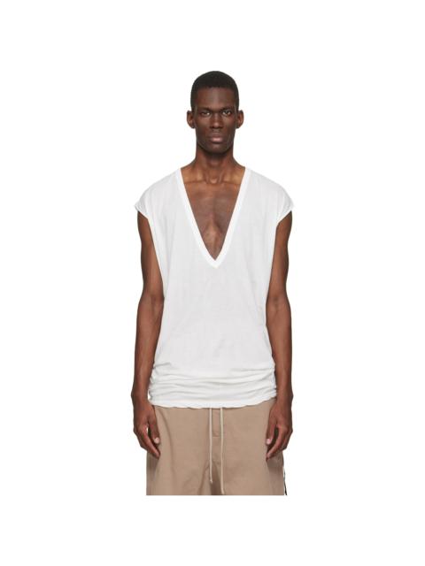 Rick Owens DRKSHDW White Temple Dylan T-shirt