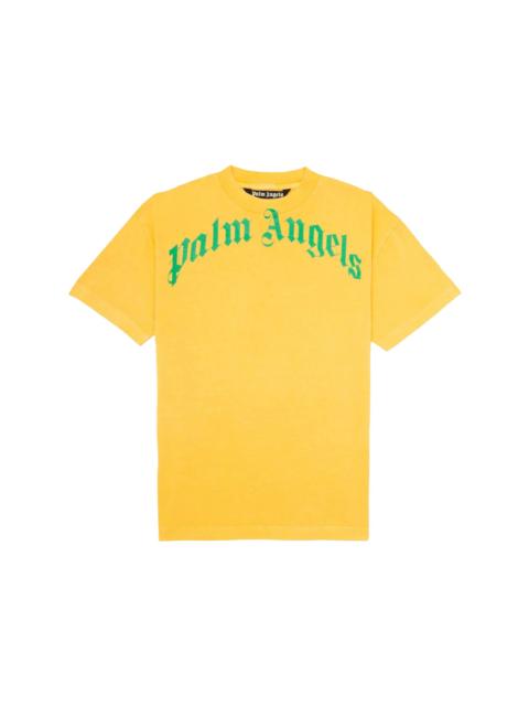 Palm Angels Palm Angels Vintage T-shirt Yellow