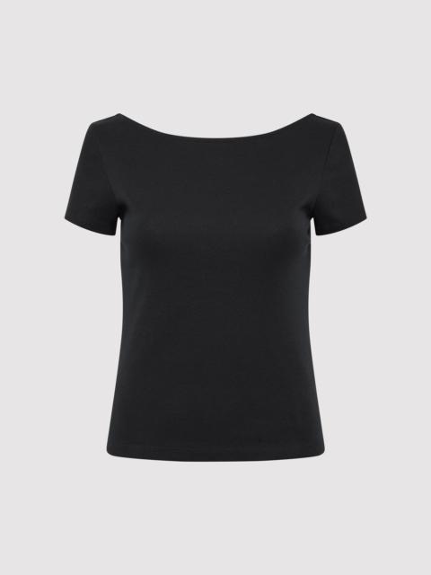 Organic Cotton Ballet Top - Jet Black