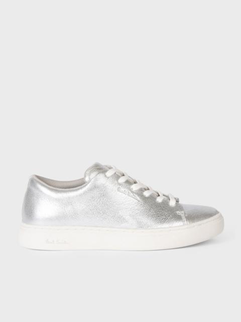 Paul Smith Silver Leather 'Lee' Trainers