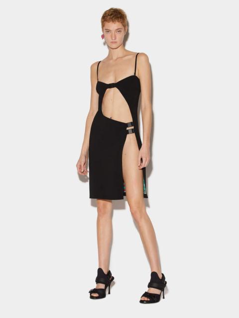 DSQUARED2 CURVE CUT-OUT MINI DRESS