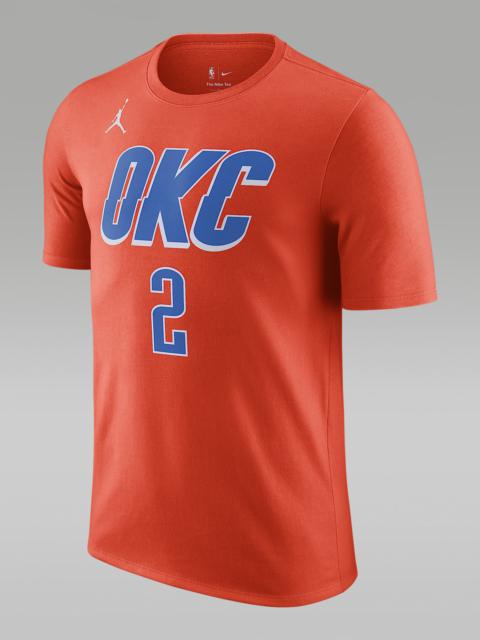 Jordan Oklahoma City Thunder Statement Edition Men's Jordan NBA T-Shirt