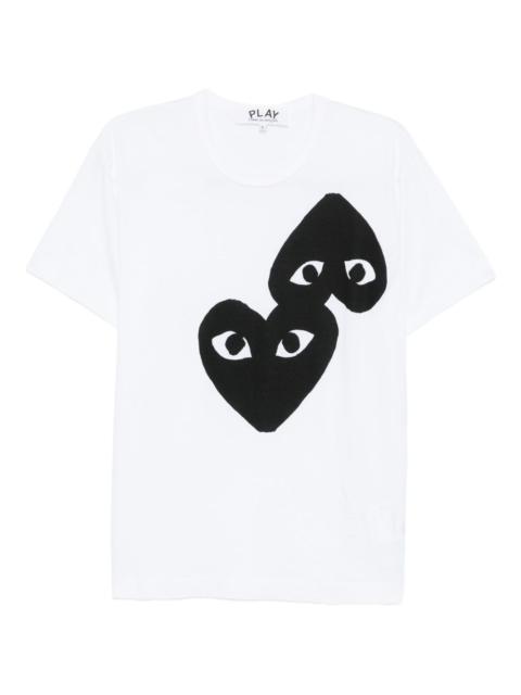 Comme des Garçons PLAY heart-print T-shirt