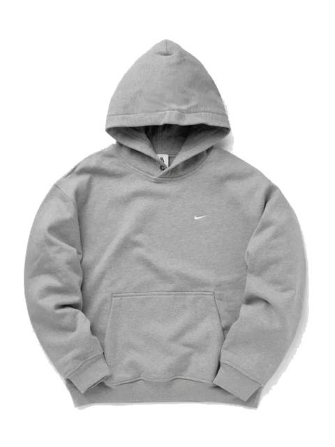 Nike Nike Sportswear Solo Swoosh Fleece Pullover Hoodie 'Grey' FN3348-063