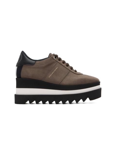 Stella McCartney Taupe Sneak-Elyse Platform Sneakers
