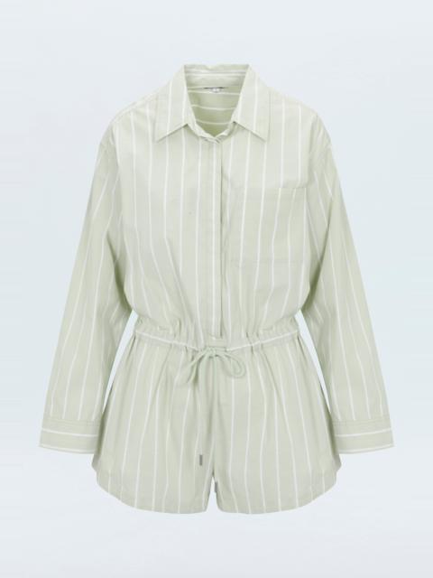 PISTOLA AMELIE ROMPER- PISTACHIO STRIPE
