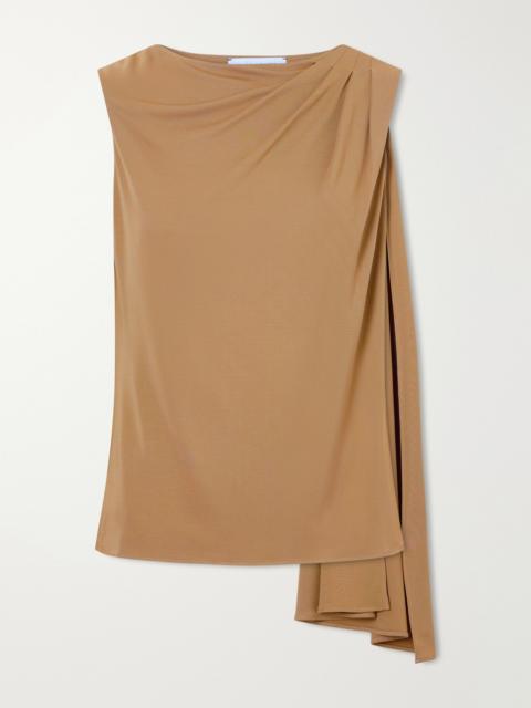 KALLMEYER Floriana Draped Jersey Blouse