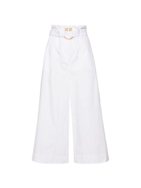 PINKO high-waisted cropped trousers
