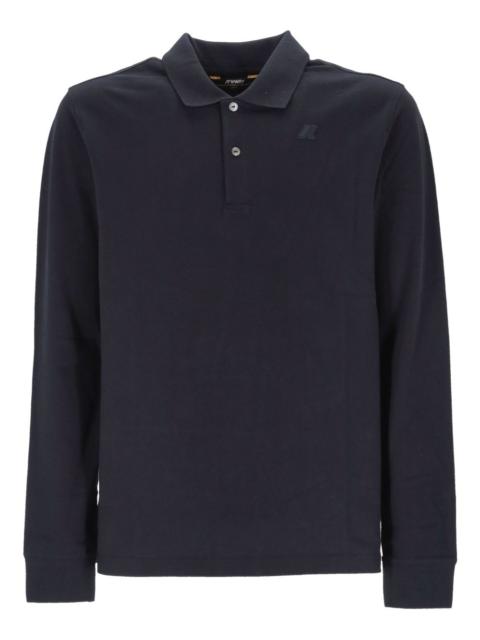 K-WAY logo-embroidered polo shirt