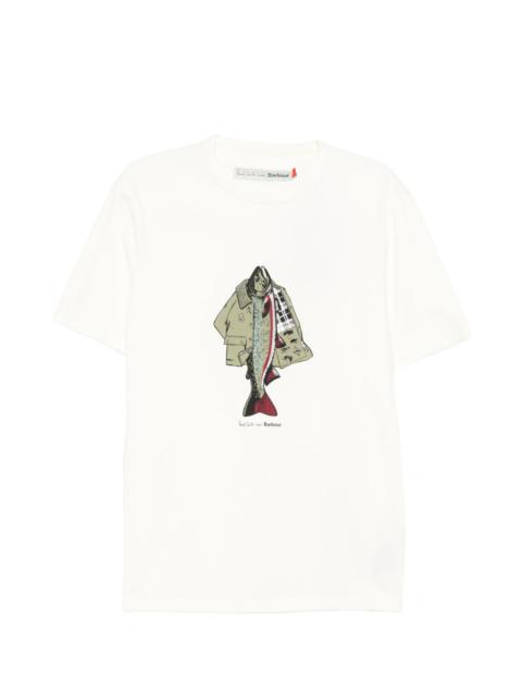 Barbour x Paul Smith graphic print T-shirt