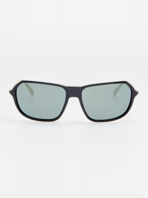 LINDA FARROW Mimosa Sunglasses in Black