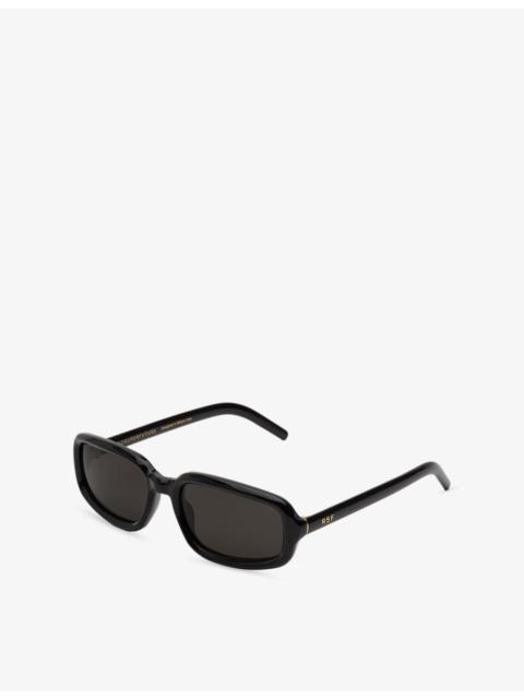 RETROSUPERFUTURE Troll Rectangular-Frame Acetate Sunglasses