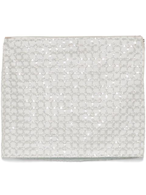 ROTATE beaded mini skirt