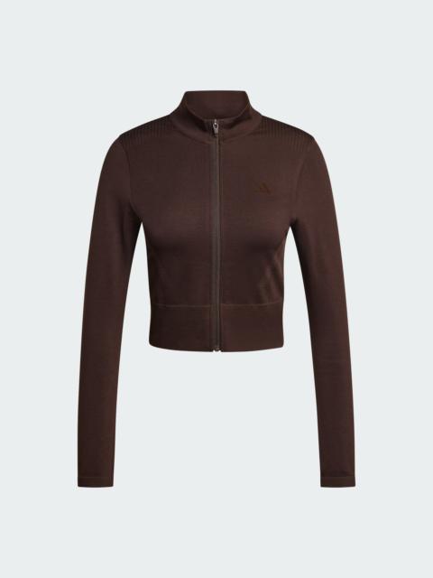 adidas Workout Essentials Full-Zip Knit Jacket